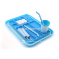 Disposable elegant medical plastic tray
